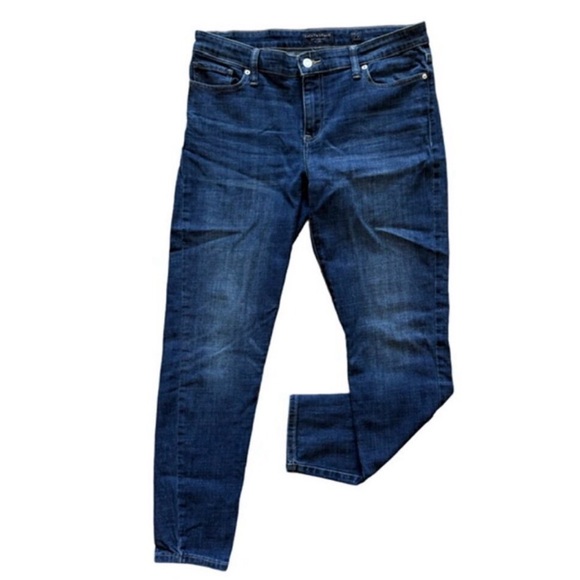 Lucky Brand Denim - LUCKY🍀BRAND Stella Skinny Jeans Women’s Size 12 Dark Wash Stretch Denim